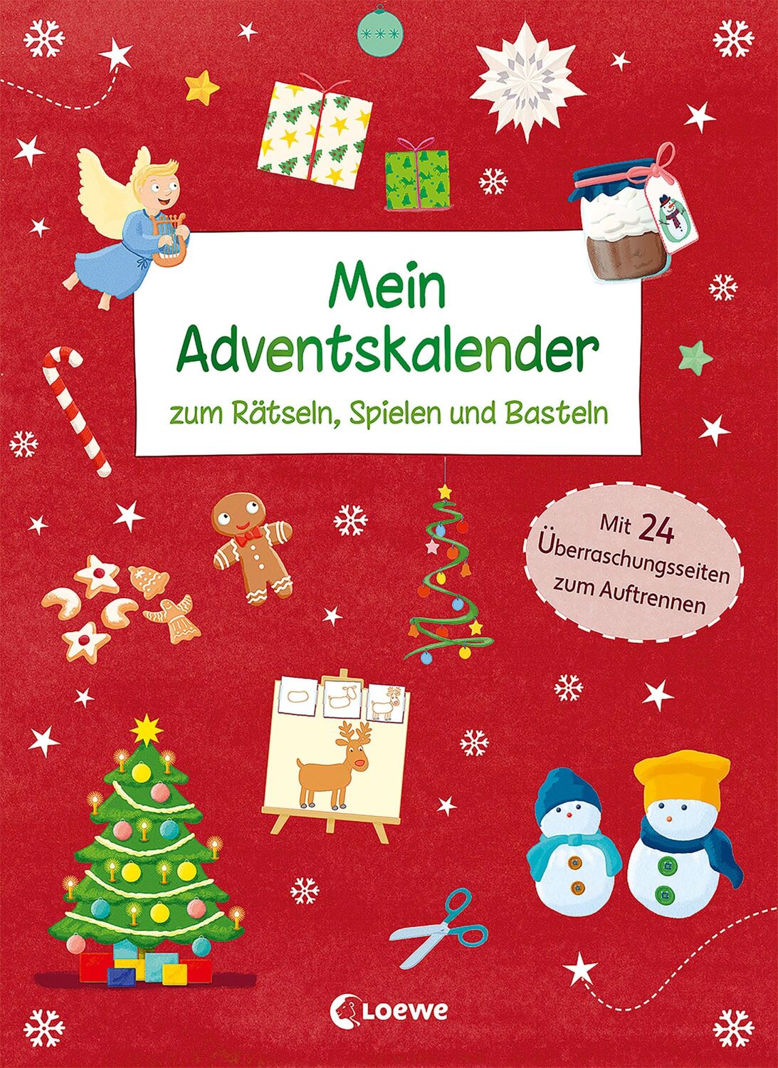 Cover: 9783743210035 | Mein Adventskalender zum Rätseln, Spielen und Basteln | Taschenbuch