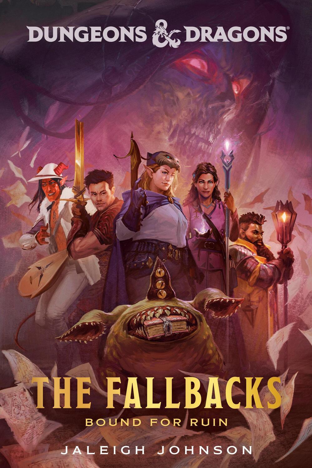 Cover: 9780593599563 | Dungeons &amp; Dragons: The Fallbacks: Bound for Ruin | Jaleigh Johnson