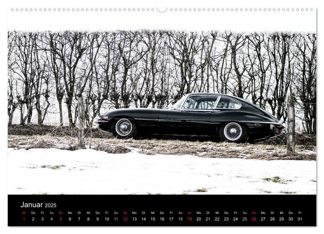 Bild: 9783435553686 | Jaguar E-Type 2025 (hochwertiger Premium Wandkalender 2025 DIN A2...