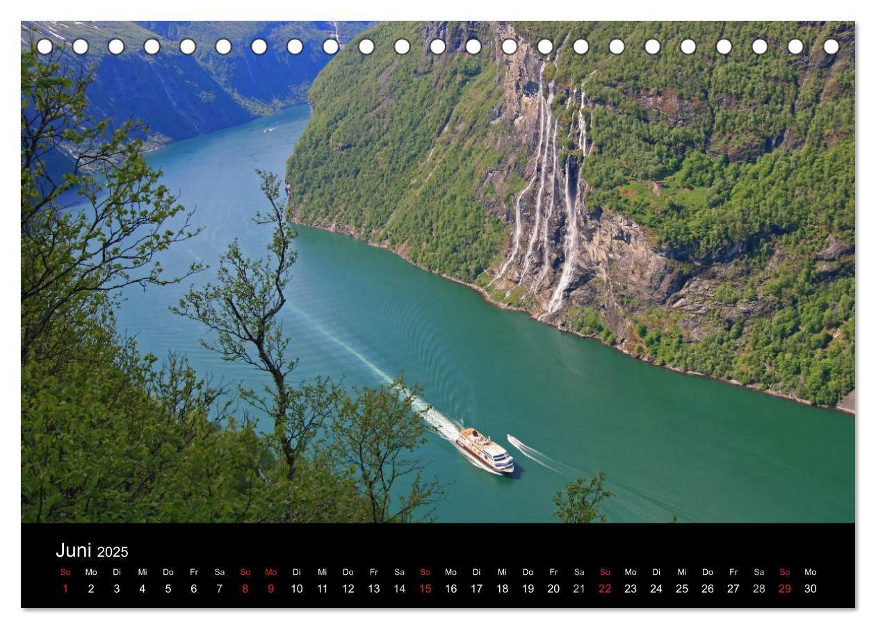 Bild: 9783435792658 | Norwegen 2025 (Tischkalender 2025 DIN A5 quer), CALVENDO...