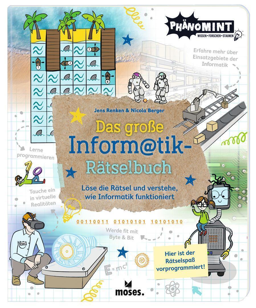 Cover: 9783964552358 | Das große Informatik-Rätselbuch | Das große Informatik-Rätselbuch