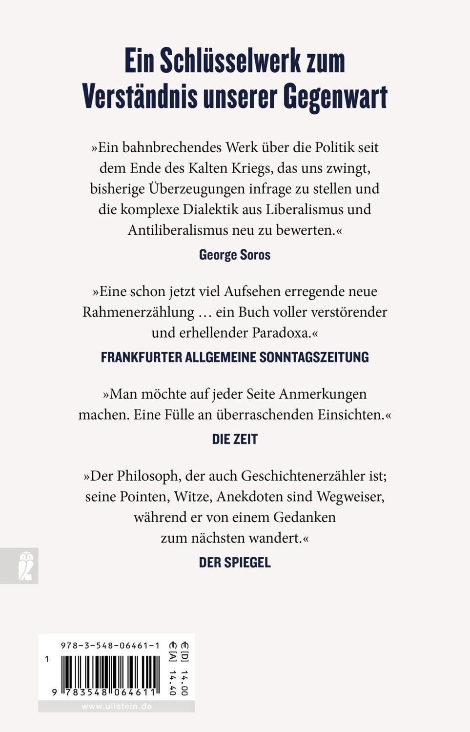 Rückseite: 9783548064611 | Das Licht, das erlosch | Ivan Krastev (u. a.) | Taschenbuch | 366 S.