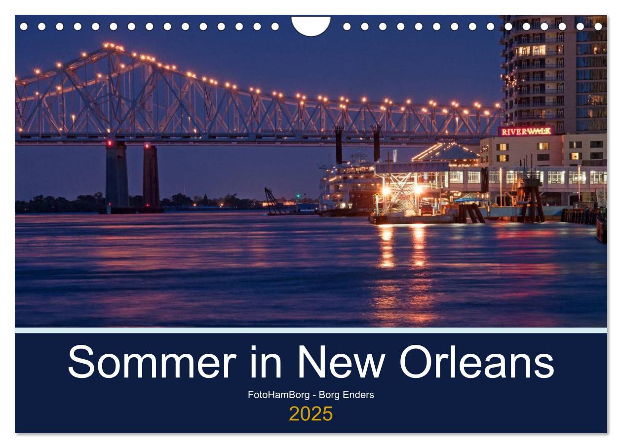 Cover: 9783435734399 | Sommer in New Orleans (Wandkalender 2025 DIN A4 quer), CALVENDO...