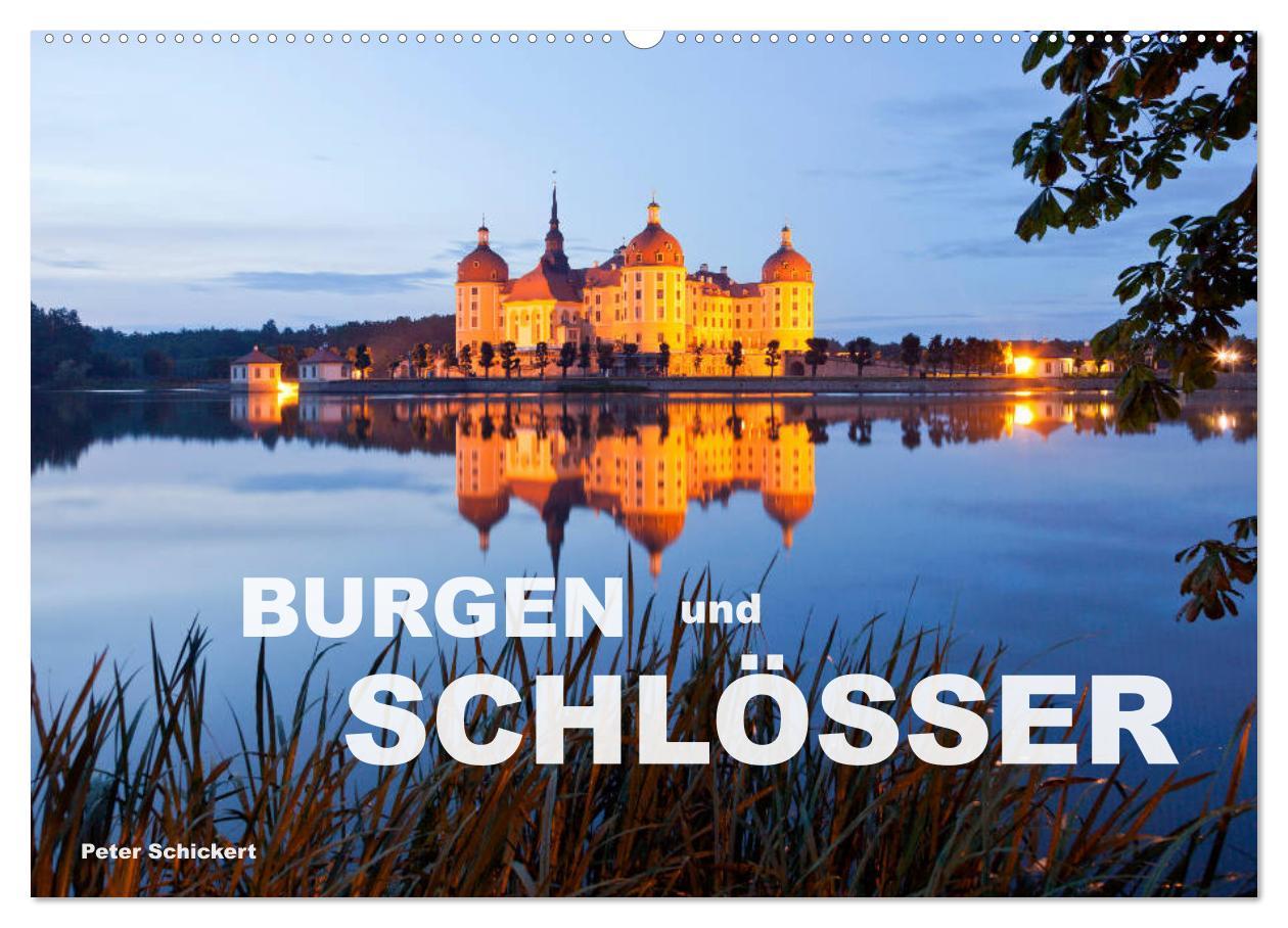 Cover: 9783435410446 | Burgen und Schlösser (Wandkalender 2025 DIN A2 quer), CALVENDO...