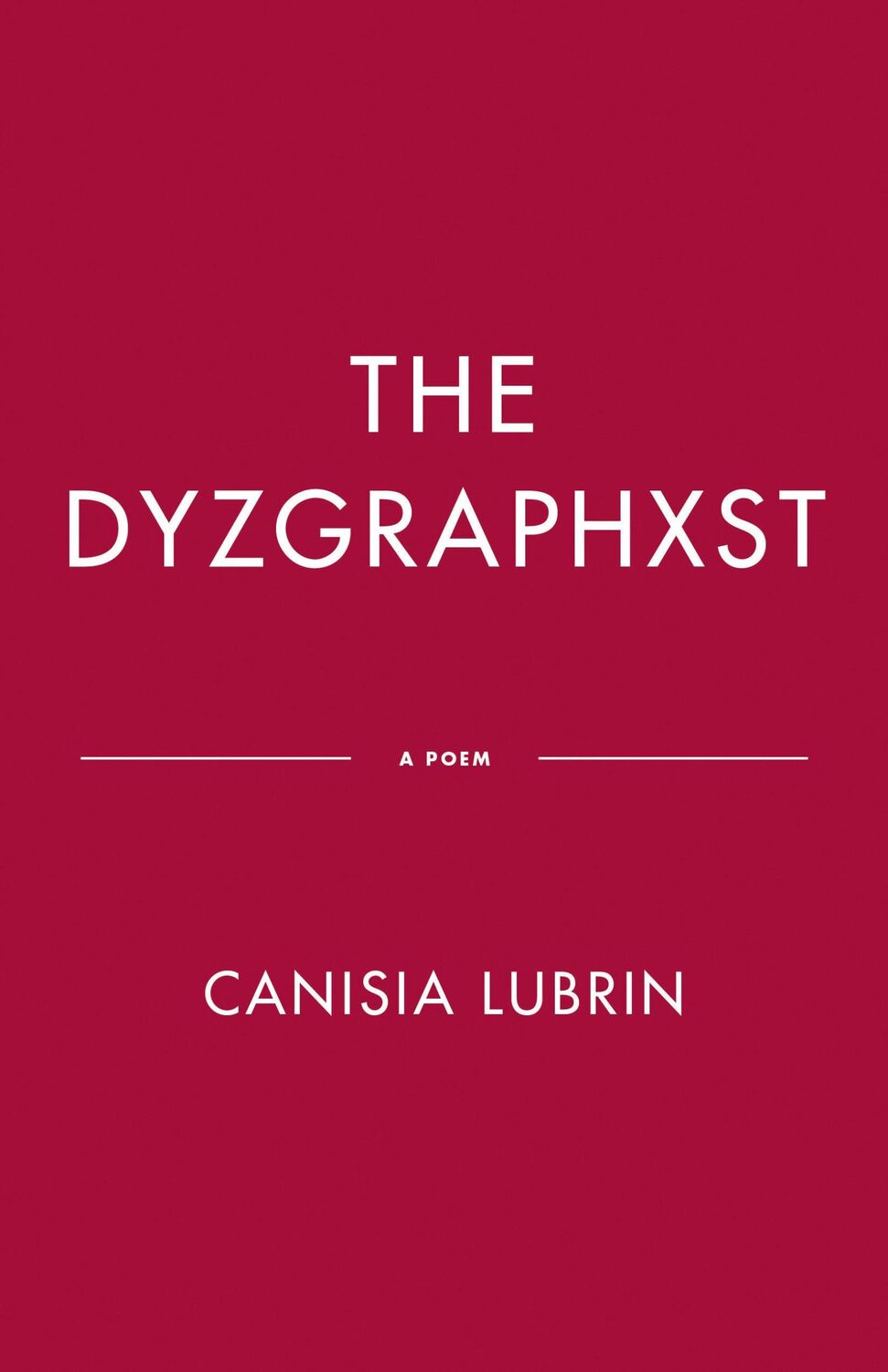 Cover: 9780771048692 | The Dyzgraphxst | Canisia Lubrin | Taschenbuch | Englisch | 2020