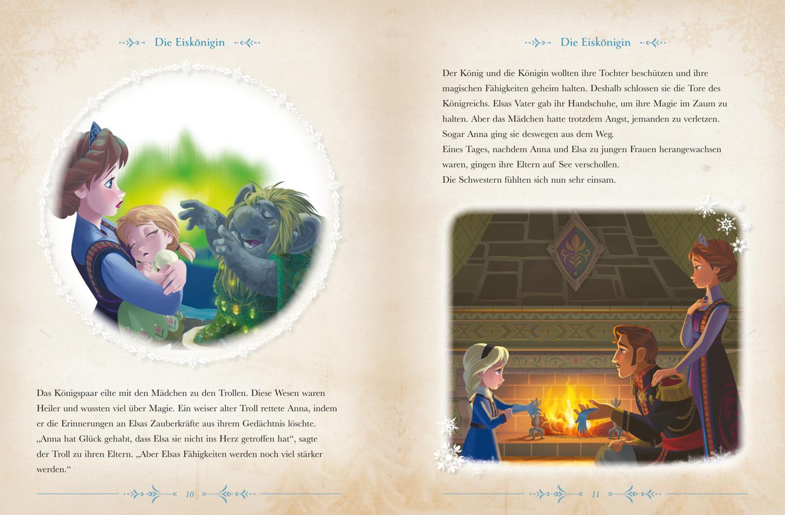 Bild: 9783551281210 | Disney: Das große goldene Buch der Eiskönigin-Geschichten | Disney