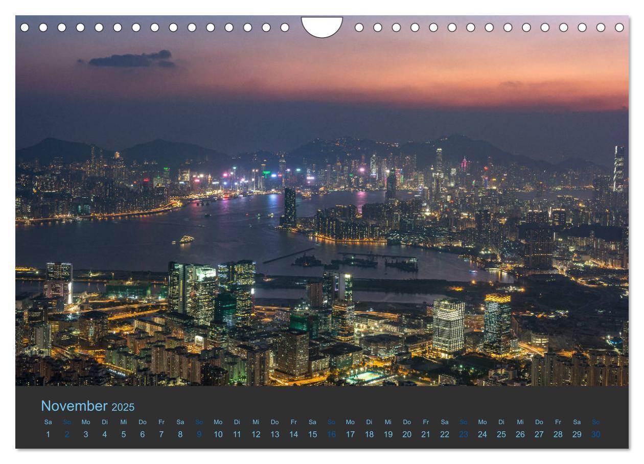 Bild: 9783435387557 | Hong Kong - Skylines (Wandkalender 2025 DIN A4 quer), CALVENDO...