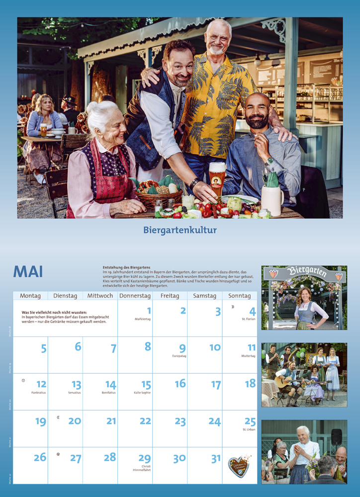 Bild: 4250809654287 | DUMONT - Dahoam is Dahoam 2025 Broschürenkalender, 42x29cm,...