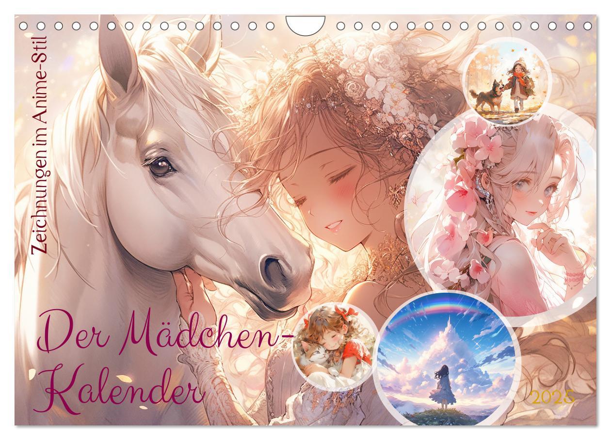 Cover: 9783383838309 | Der Mädchen-Kalender (Wandkalender 2025 DIN A4 quer), CALVENDO...