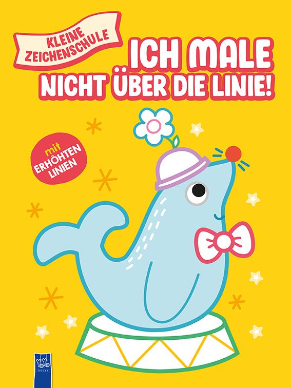 Cover: 9789463998291 | Kleine Zeichenschule - Ich male nicht über die Linie (gelb) | Buch