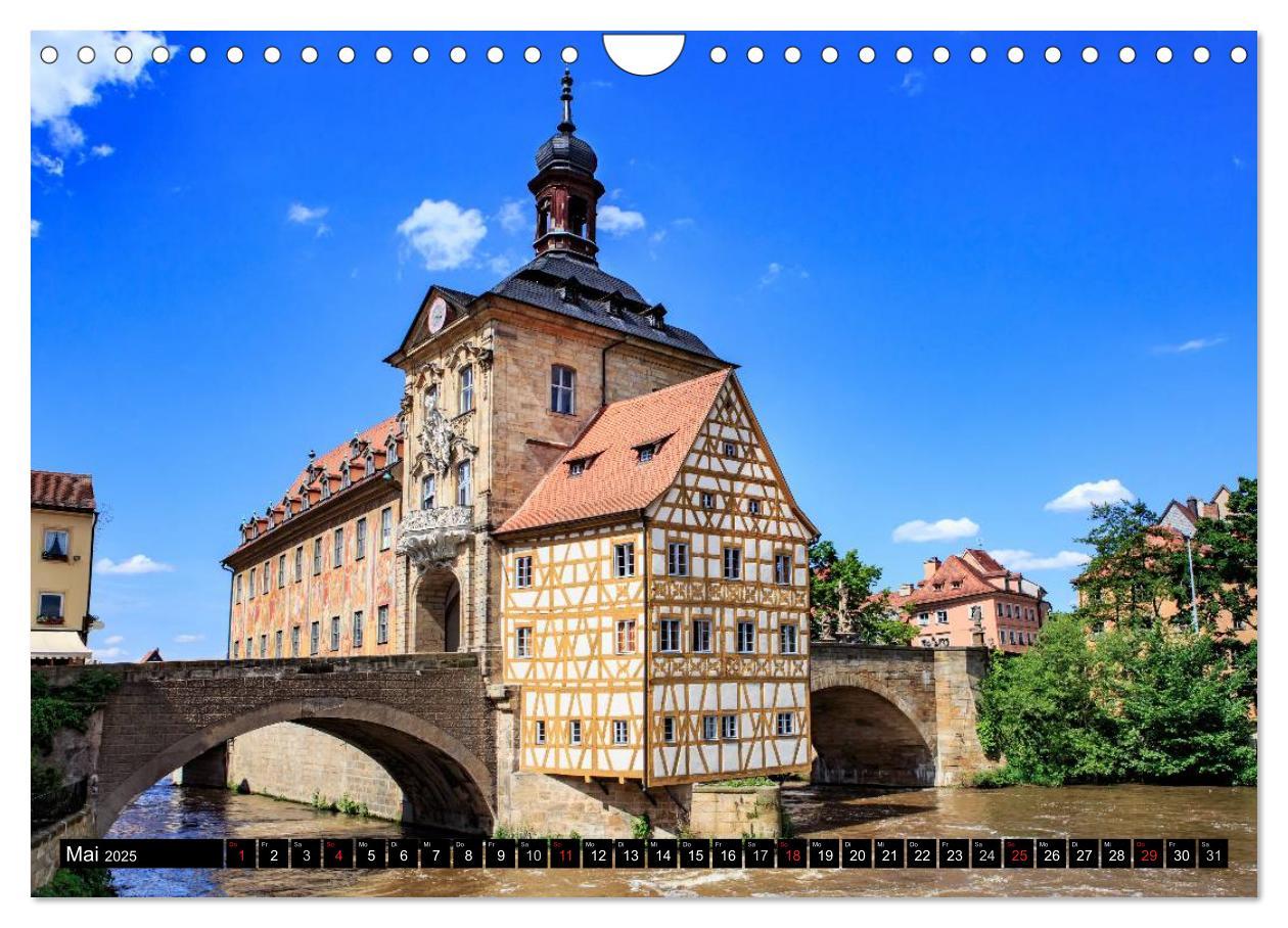 Bild: 9783435575701 | Bamberg - das fränkische Rom (Wandkalender 2025 DIN A4 quer),...