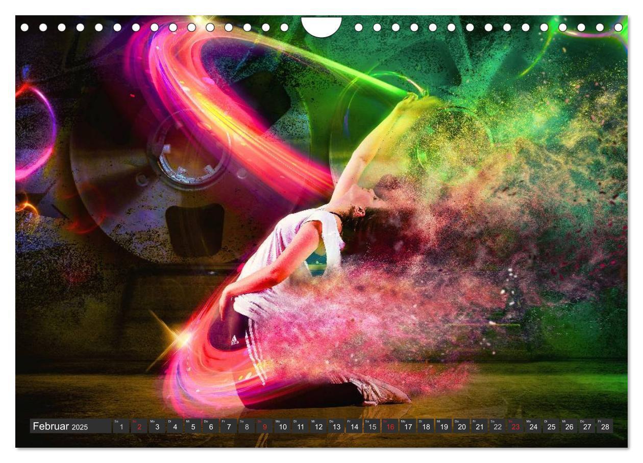 Bild: 9783435607570 | Break Dance (Wandkalender 2025 DIN A4 quer), CALVENDO Monatskalender