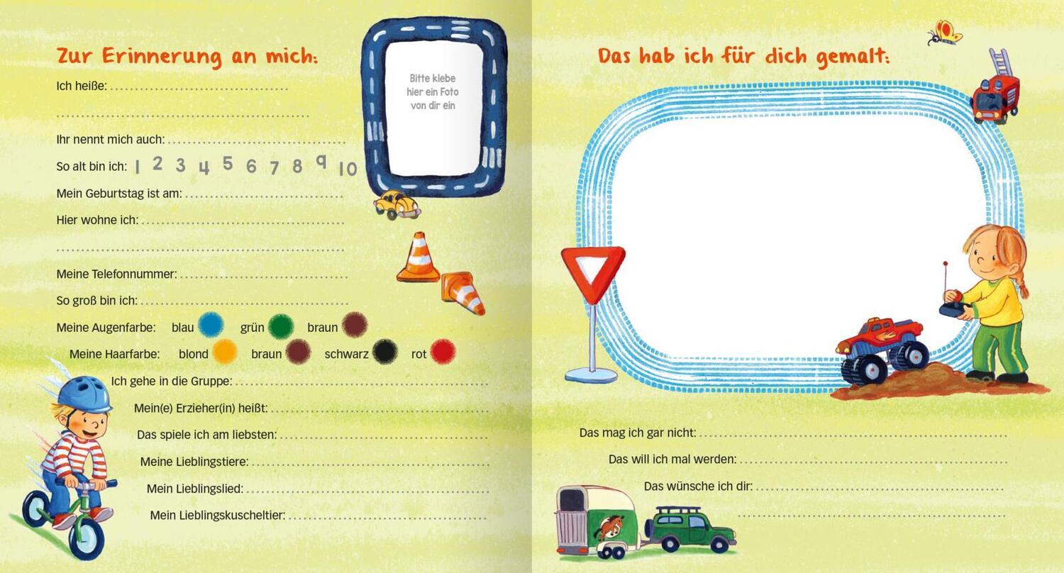 Bild: 4014489120919 | Meine Kindergarten-Freunde (Fahrzeuge) | Sabine Kraushaar | Notizbuch