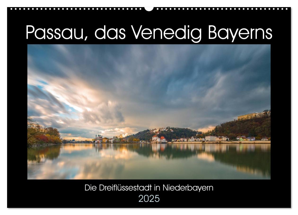 Cover: 9783435334520 | Passau, das Venedig Bayerns (Wandkalender 2025 DIN A2 quer),...