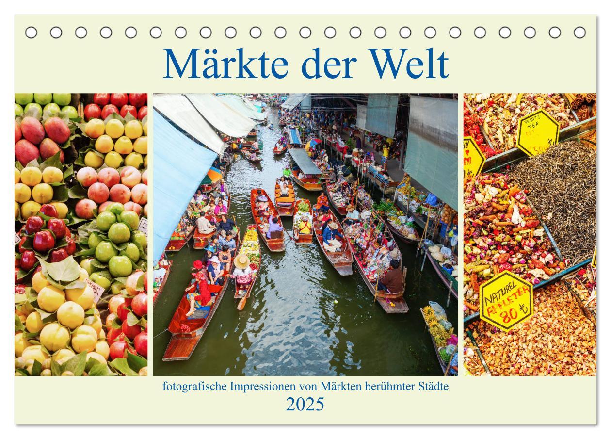 Cover: 9783435151226 | Märkte der Welt - fotografische Impressionen von Märkten berühmter...