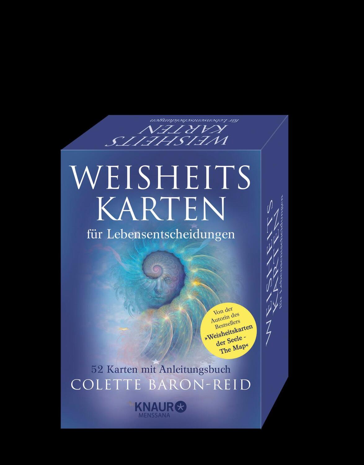 Bild: 9783426657942 | Weisheitskarten für Lebensentscheidungen | Colette Baron-Reid | Buch