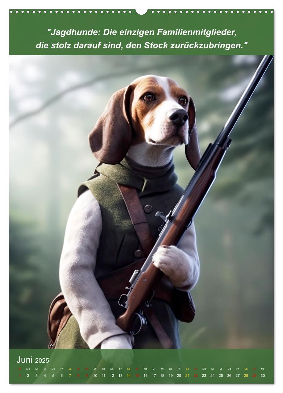 Bild: 9783435980123 | Lustige Jagdhunde mit Jägerlatein (hochwertiger Premium...