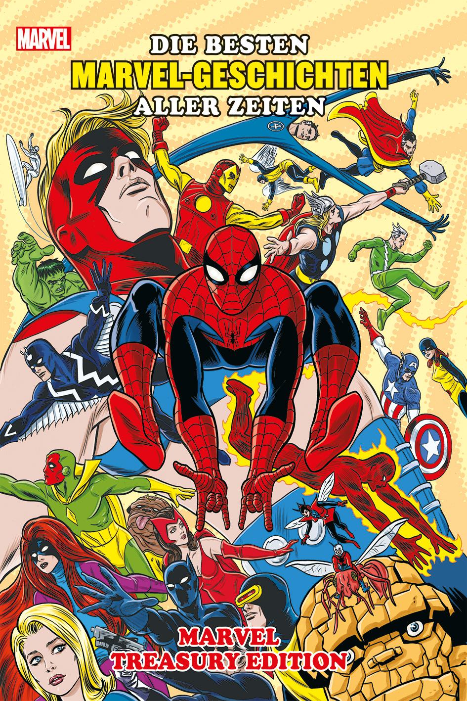 Bild: 9783741613760 | Die besten Marvel-Geschichten aller Zeiten: Marvel Treasury Edition