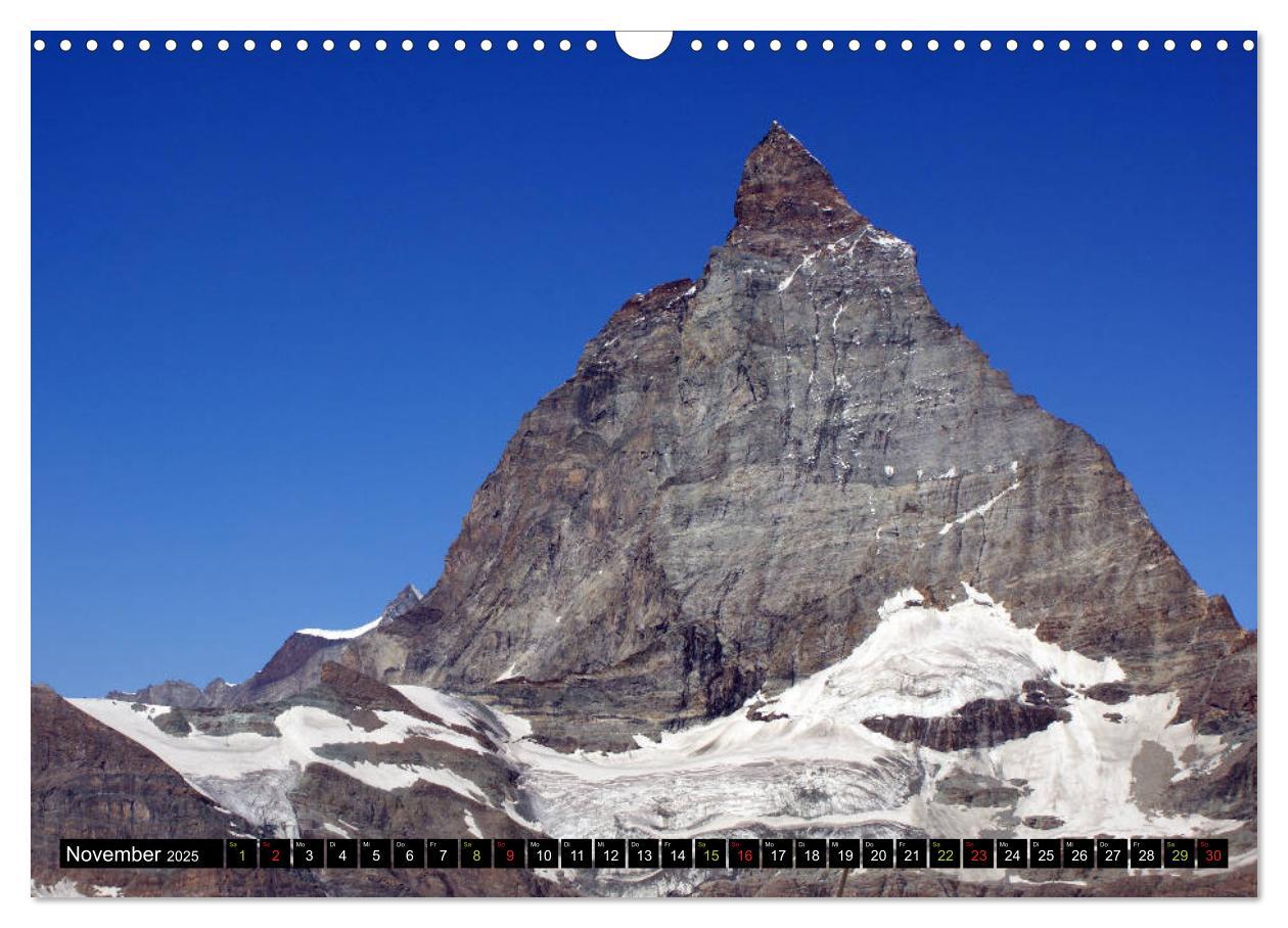 Bild: 9783435213931 | Und ewig lockt das Matterhorn (Wandkalender 2025 DIN A3 quer),...