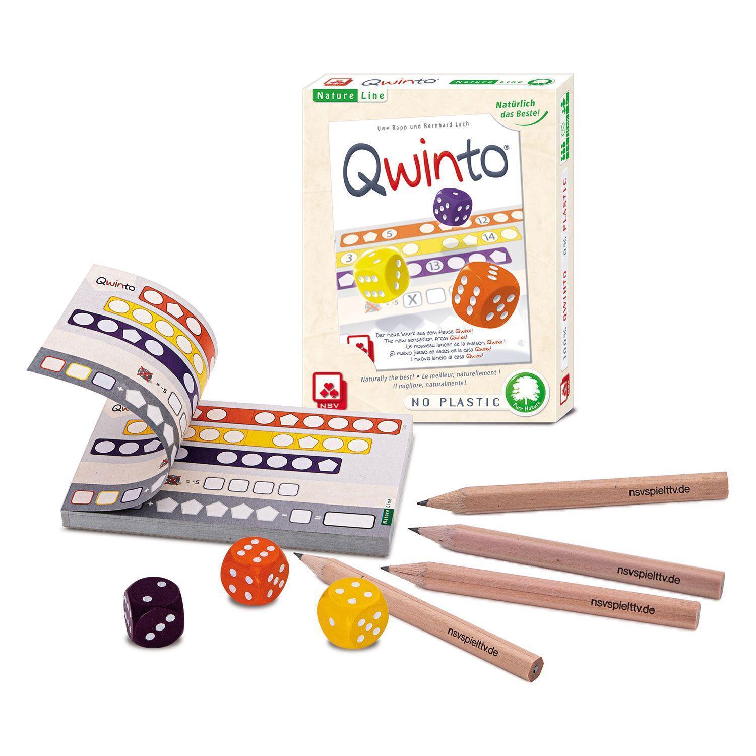 Bild: 4012426830044 | Qwinto - Natureline | Nürnberger Spielkarten Verlag | Spiel | 22599250