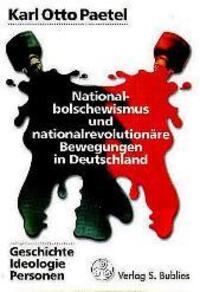 Cover: 9783926584496 | Nationalbolschewismus und nationalrevolutionäre Bewegungen in...