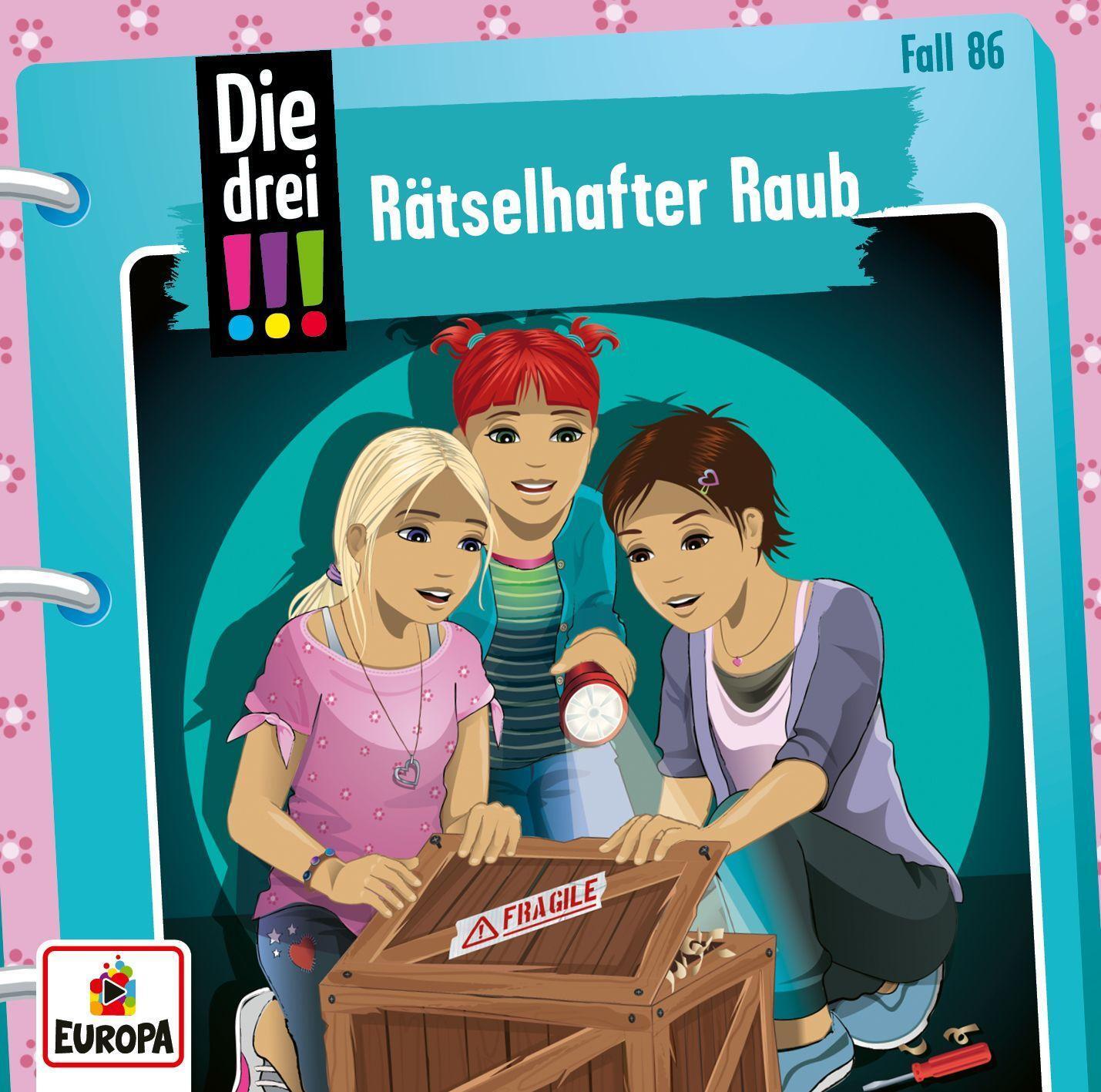 Cover: 9783803261892 | Die drei !!! 86: Rätselhafter Raub | Mira Sol | Audio-CD | 1 CD | 2024