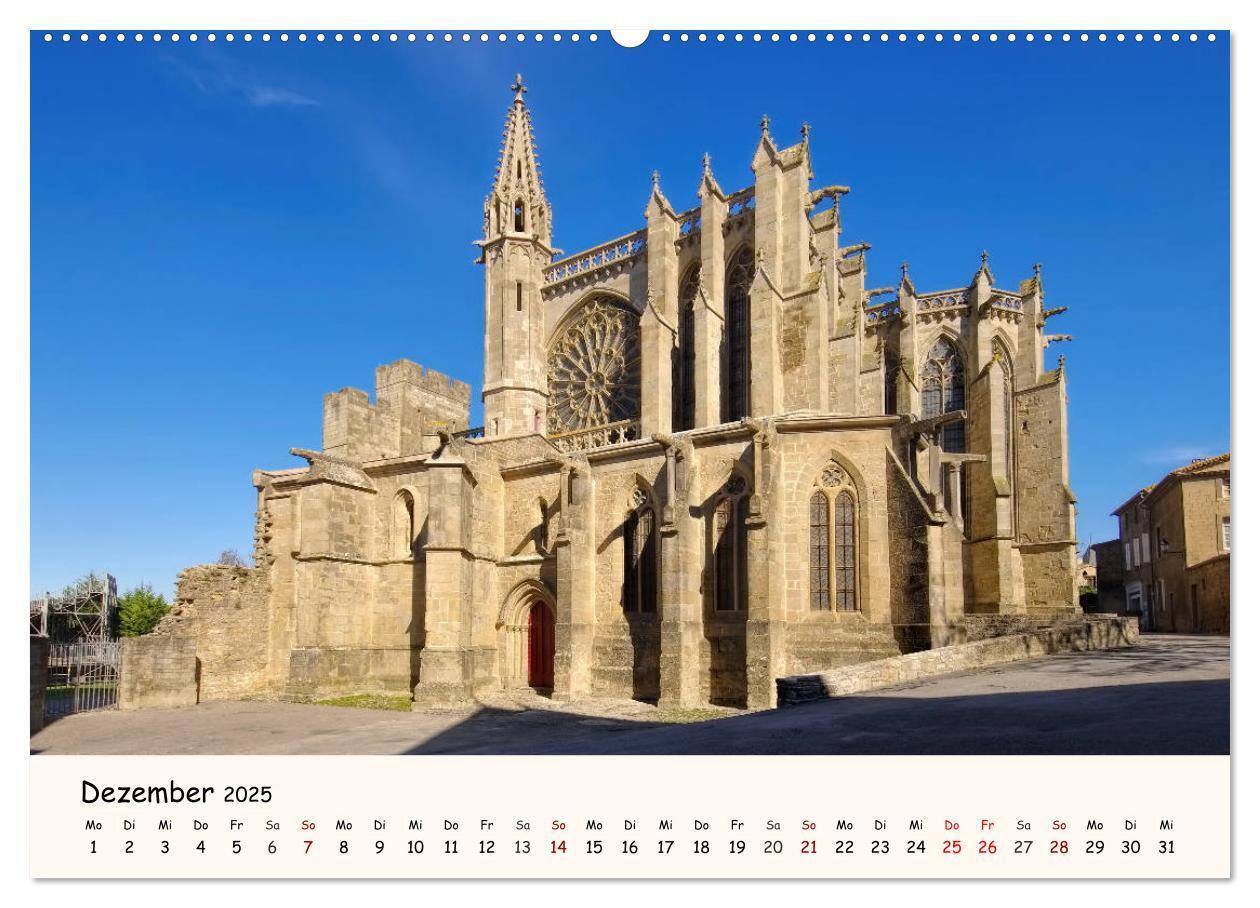 Bild: 9783435455249 | Cite von Carcassonne - Zeitreise ins Mittelalter (Wandkalender 2025...