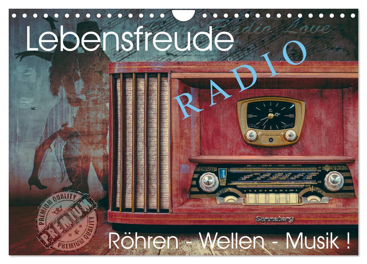 Cover: 9783435159871 | Lebensfreude Radio (Wandkalender 2025 DIN A4 quer), CALVENDO...