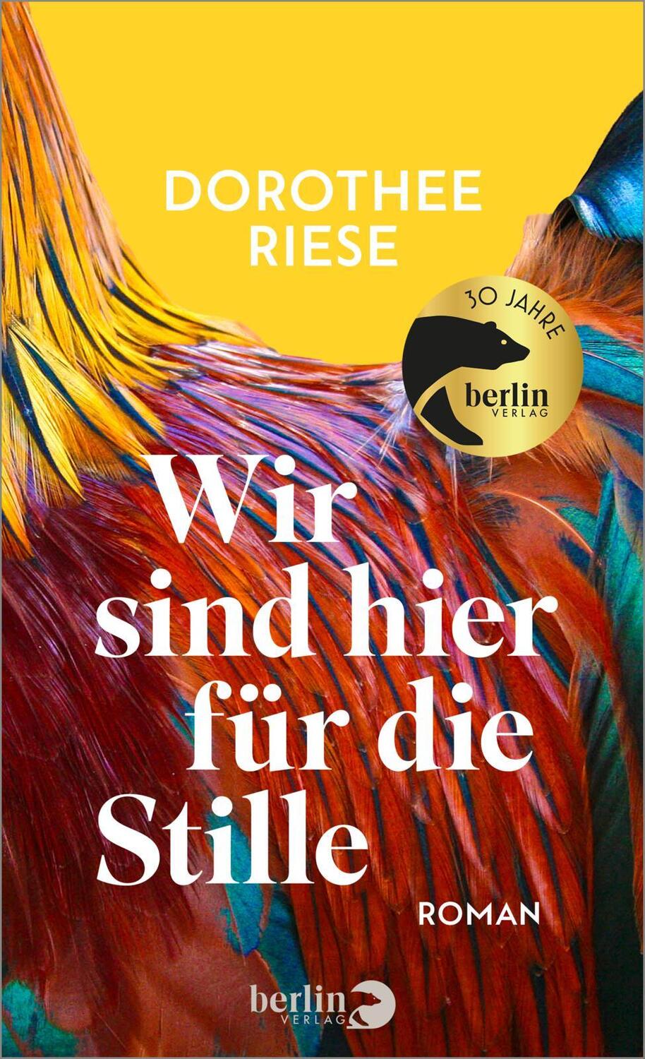 Cover: 9783827014931 | Wir sind hier für die Stille | Dorothee Riese | Buch | 240 S. | 2024