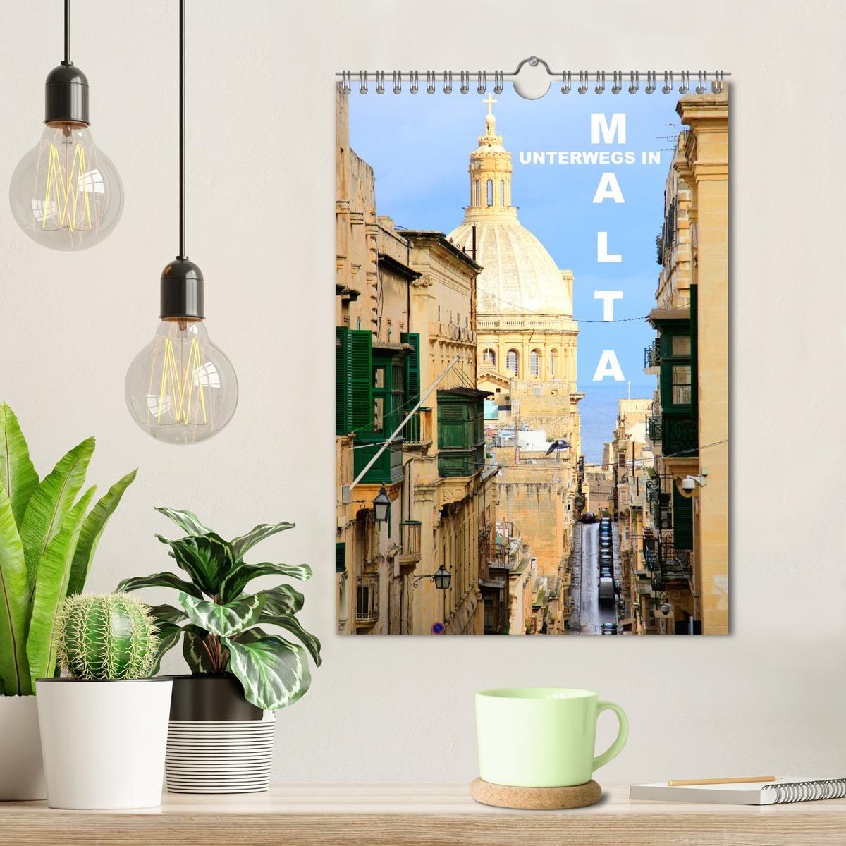 Bild: 9783457044742 | Unterwegs in Malta (Wandkalender 2025 DIN A4 hoch), CALVENDO...