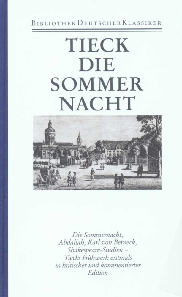 Cover: 9783618614104 | Schriften 1789-1794 | Ludwig Tieck | Buch | 1278 S. | Deutsch | 2017