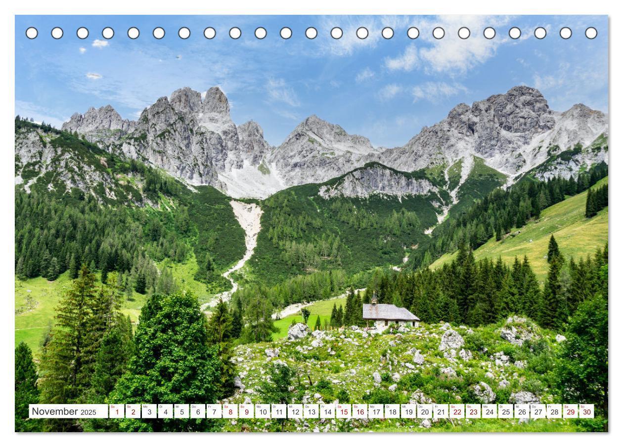 Bild: 9783435043446 | Das wunderbare Ramsau am Fuße des Dachsteins (Tischkalender 2025...