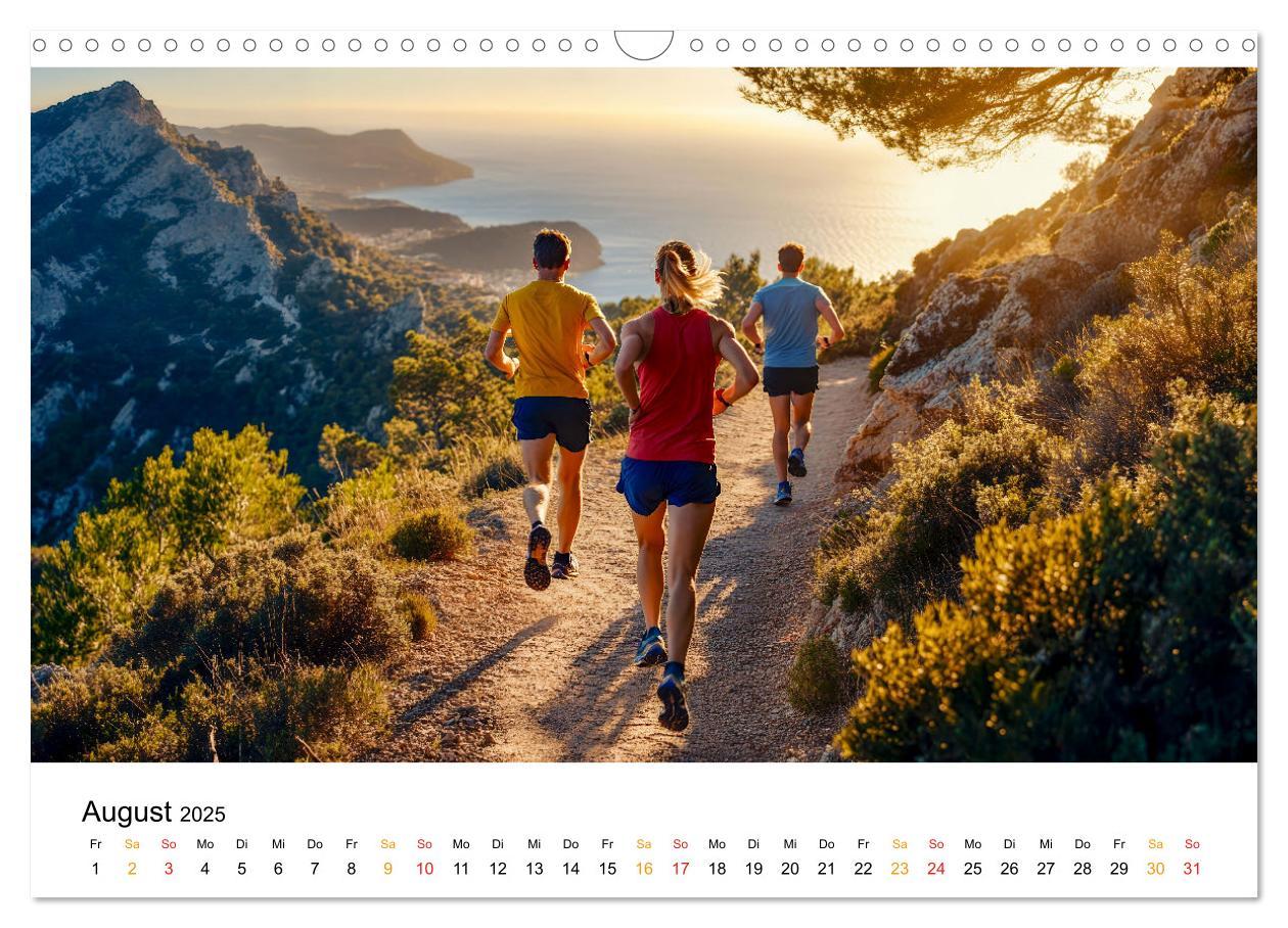 Bild: 9783457234679 | Trailrunning Power (Wandkalender 2025 DIN A3 quer), CALVENDO...