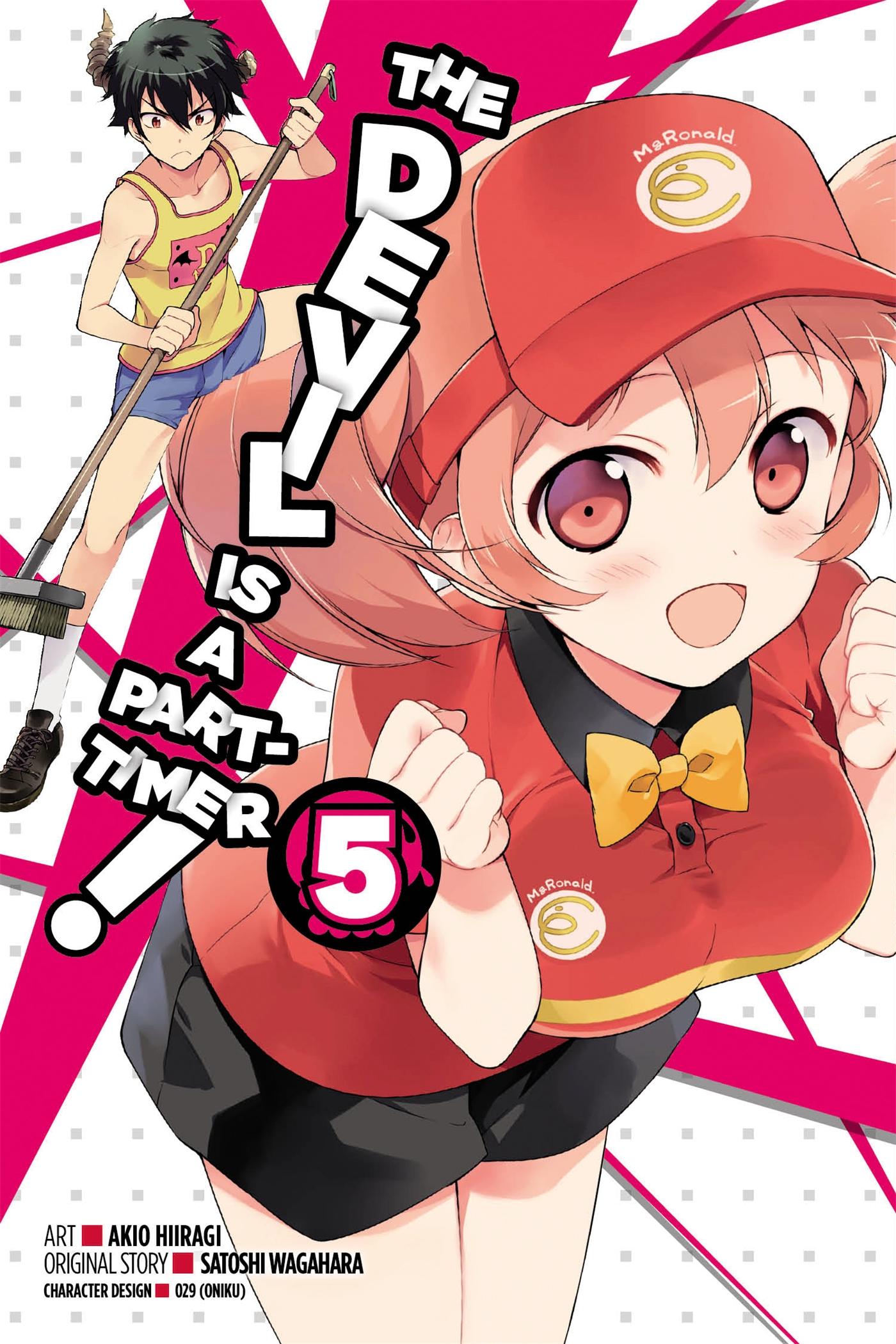 Cover: 9780316314893 | The Devil Is a Part-Timer!, Vol. 5 (Manga) | Satoshi Wagahara | Buch