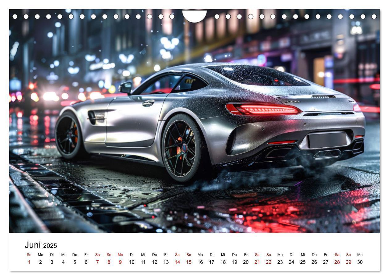 Bild: 9783383796050 | Schnelle Sportwagen (Wandkalender 2025 DIN A4 quer), CALVENDO...