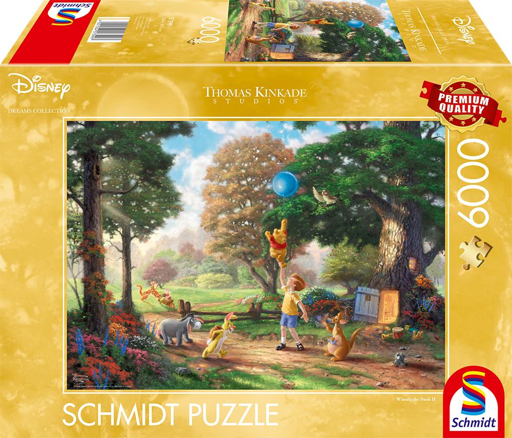 Cover: 4001504573997 | Disney, Winnie Pooh II | Puzzle Thomas Kinkade, Disney 6000 Teile