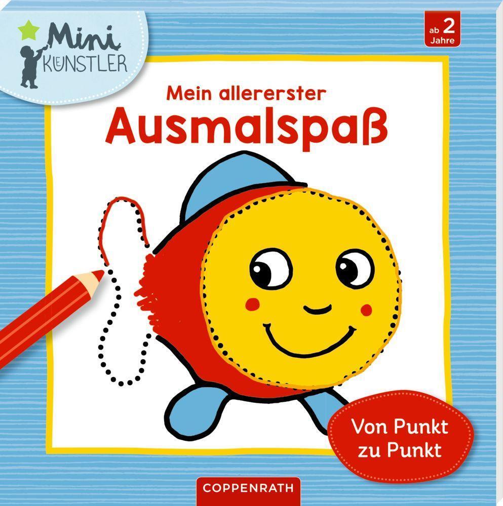 Cover: 9783649643630 | Mein allererster Ausmalspaß | Von Punkt zu Punkt | Viola Reese | Buch