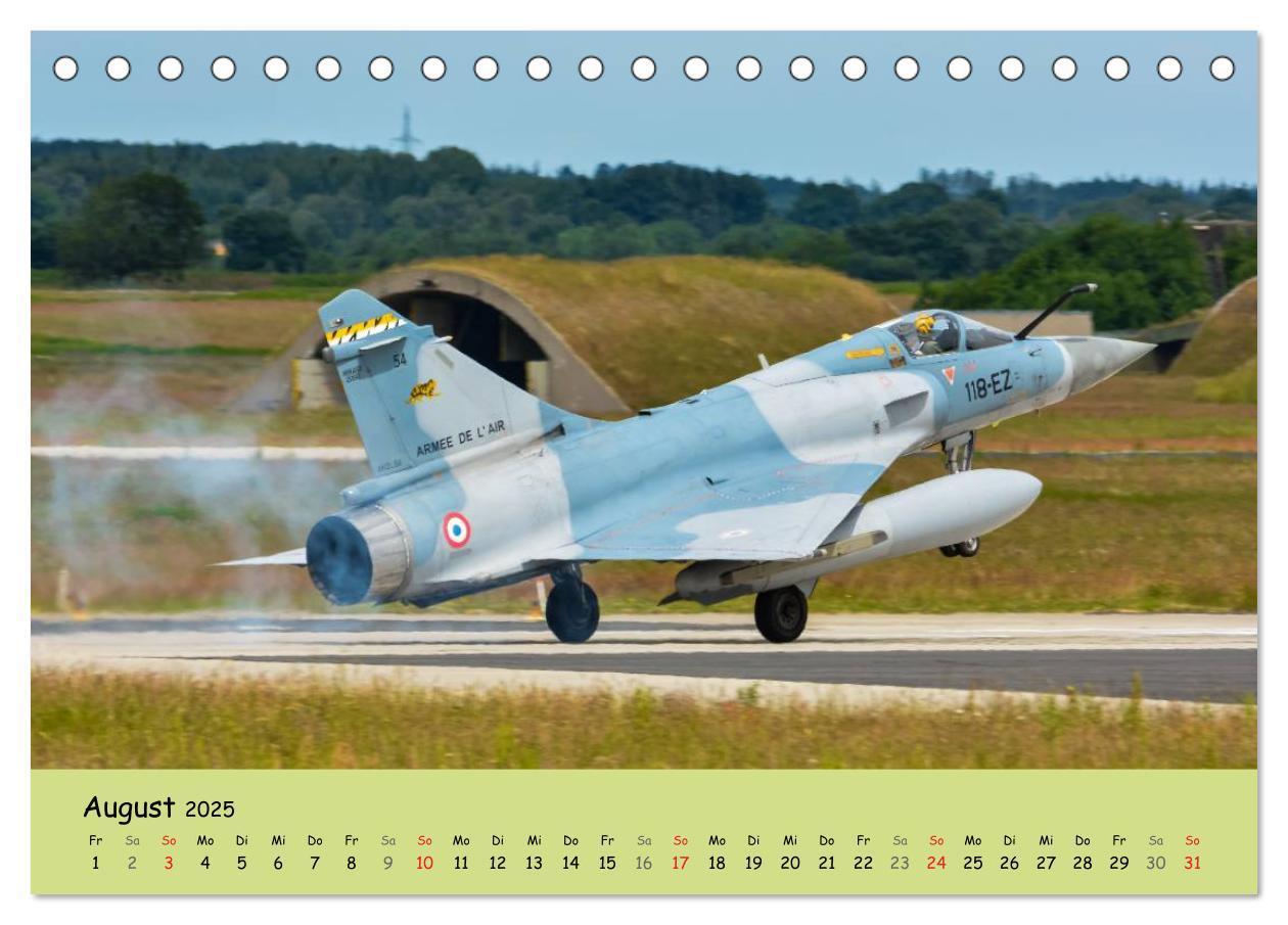 Bild: 9783435575602 | Luftüberlegenheit - Kampfjets in Aktion (Tischkalender 2025 DIN A5...