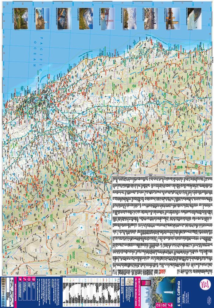 Bild: 9783831772957 | Reise Know-How Landkarte USA 06, Kalifornien (1:850.000) | 2 S. | 2023