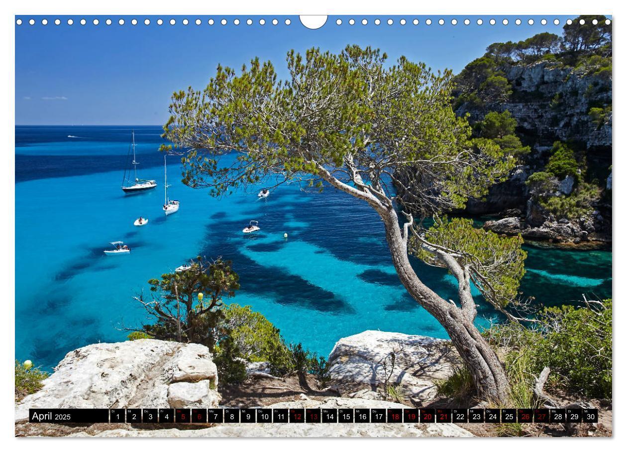 Bild: 9783435346530 | MENORCA - Die sanfte Perle (Wandkalender 2025 DIN A3 quer),...