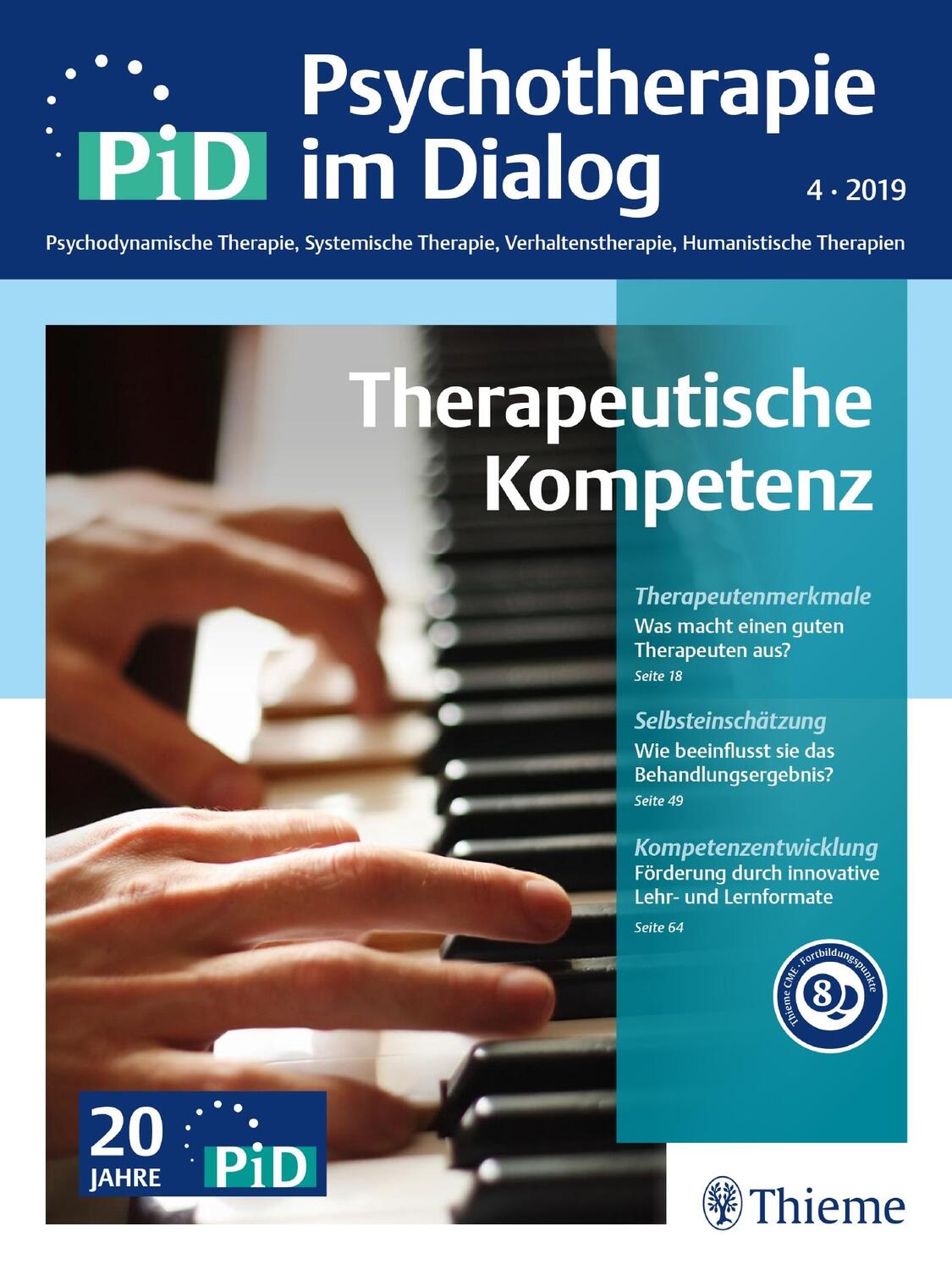 Cover: 9783132434271 | Therapeutische Kompetenz | PiD - Psychotherapie im Dialog | Borcsa