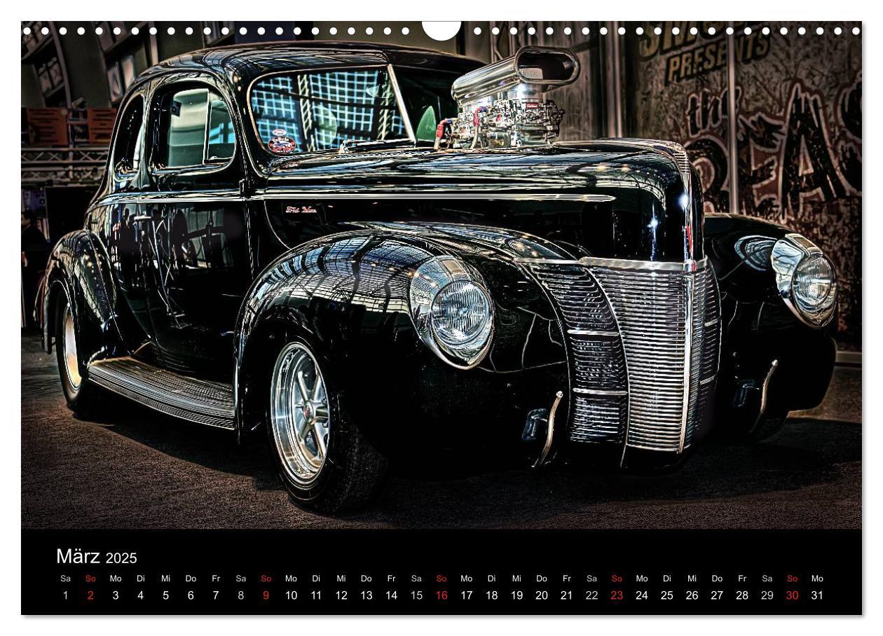 Bild: 9783435772049 | Außergewöhnliche Autos - Hot Rods (Wandkalender 2025 DIN A3 quer),...