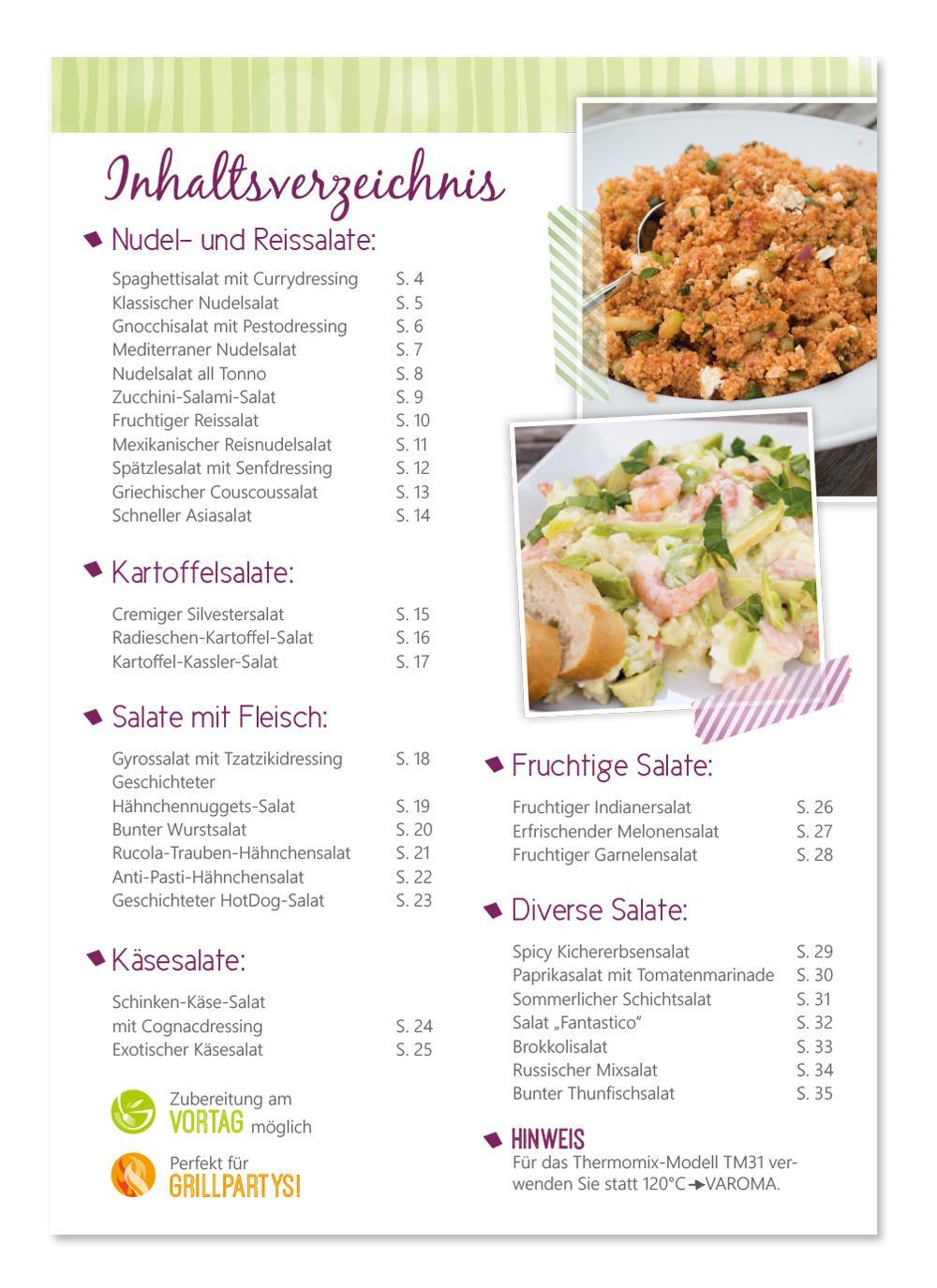 Bild: 9783943807837 | Partysalate | Kochen für Gäste mit dem Thermomix® | Corinna Wild