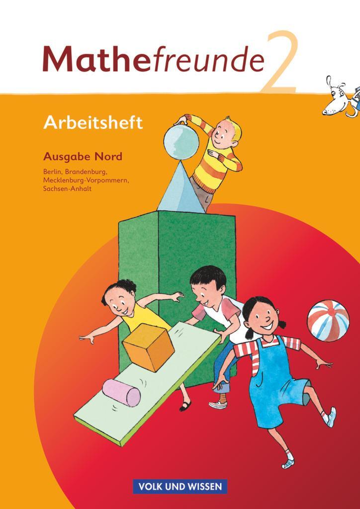 Cover: 9783060826421 | Mathefreunde 2. Schuljahr. Nord. Arbeitsheft. Brandenburg,...