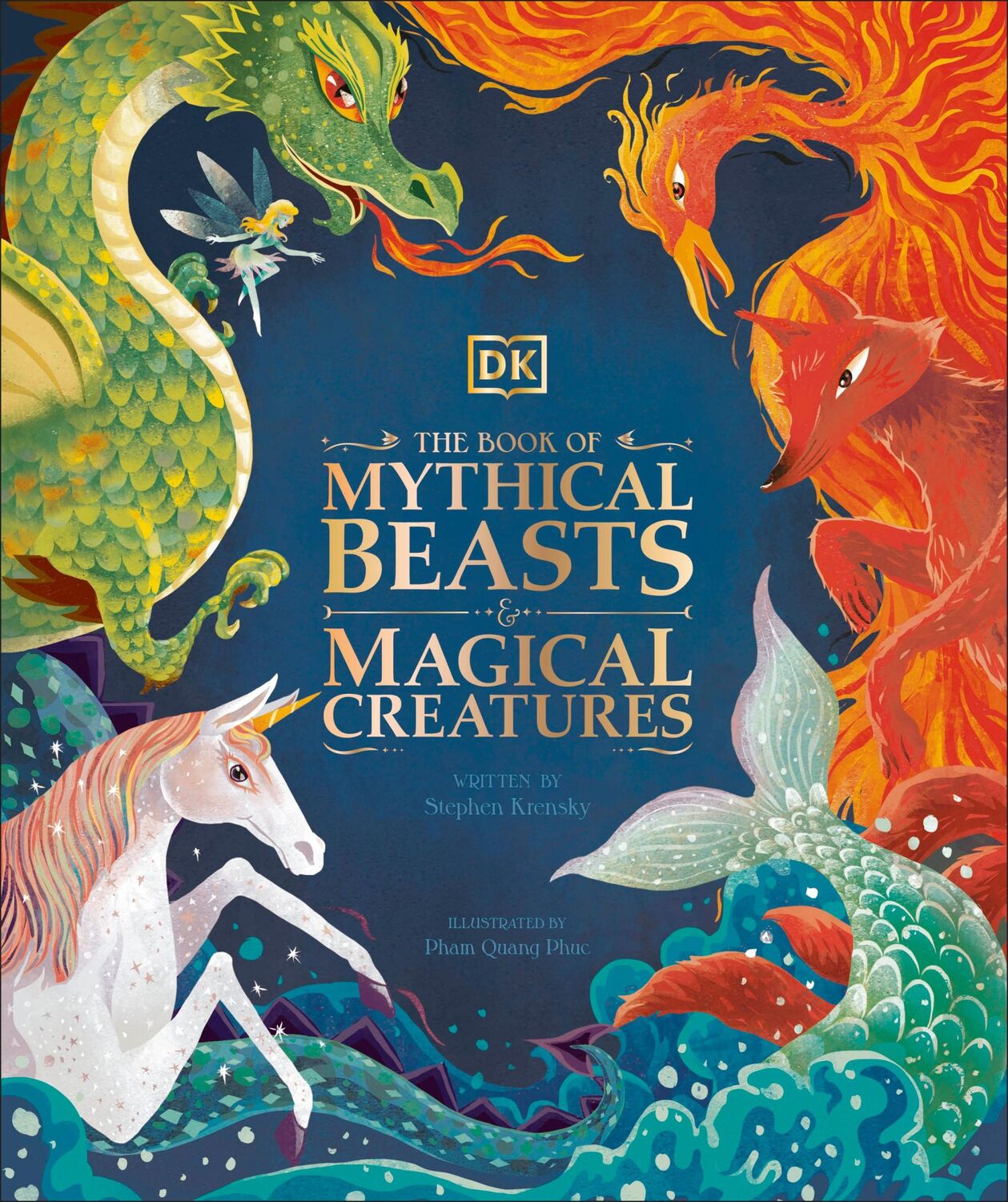 Cover: 9780241423950 | The Book of Mythical Beasts and Magical Creatures | Stephen Krensky