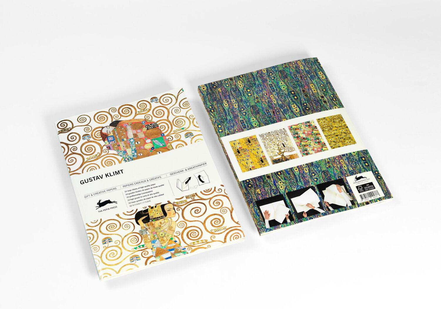 Cover: 9789460091377 | Gustav Klimt | Gift &amp; Creative Paper Book Vol. 115 | Pepin Van Roojen