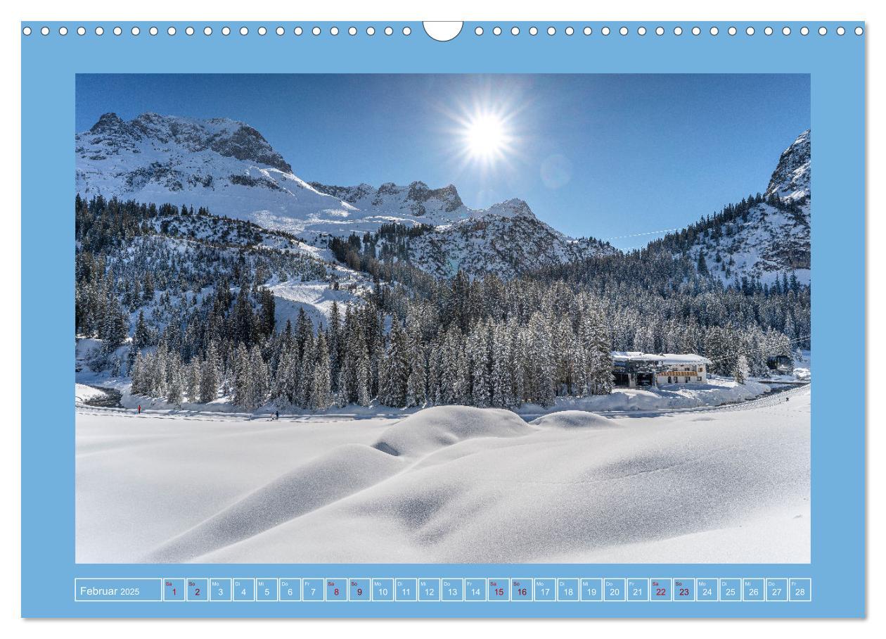 Bild: 9783383946929 | Winterdreams von Lech bis Zug (Wandkalender 2025 DIN A3 quer),...