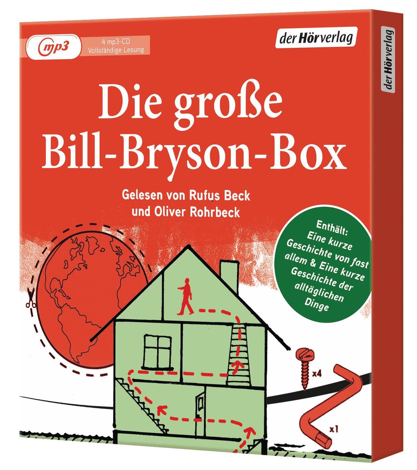 Cover: 9783844538489 | Die große Bill-Bryson-Box | Bill Bryson | MP3 | 4 | Deutsch | 2020