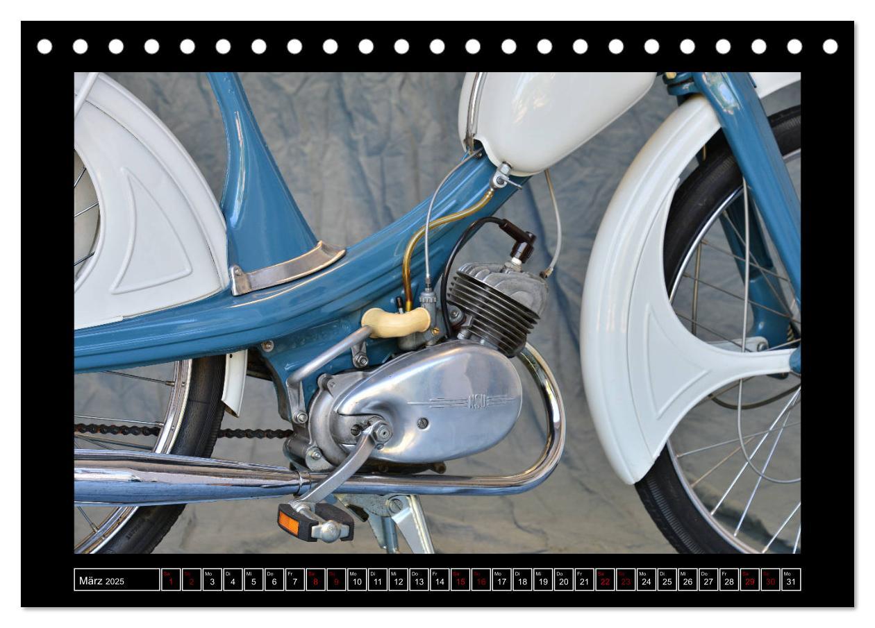 Bild: 9783435404100 | NSU Quickly - Mein Moped (Tischkalender 2025 DIN A5 quer), CALVENDO...