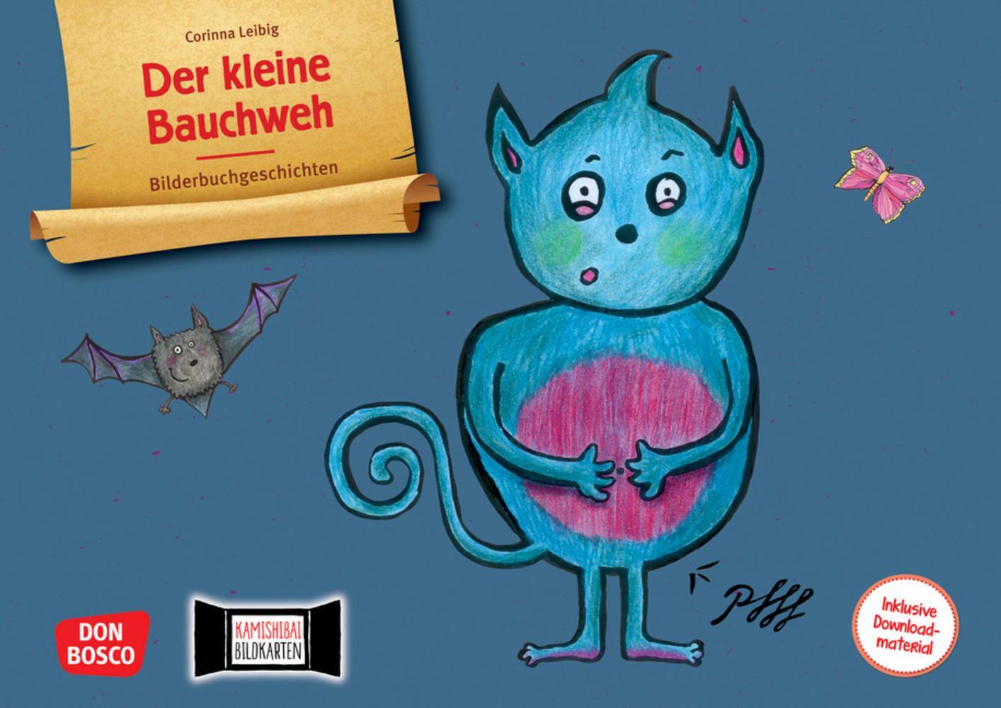 Cover: 4260179517983 | Der kleine Bauchweh. Kamishibai Bildkartenset | Corinna Leibig | 1 Box